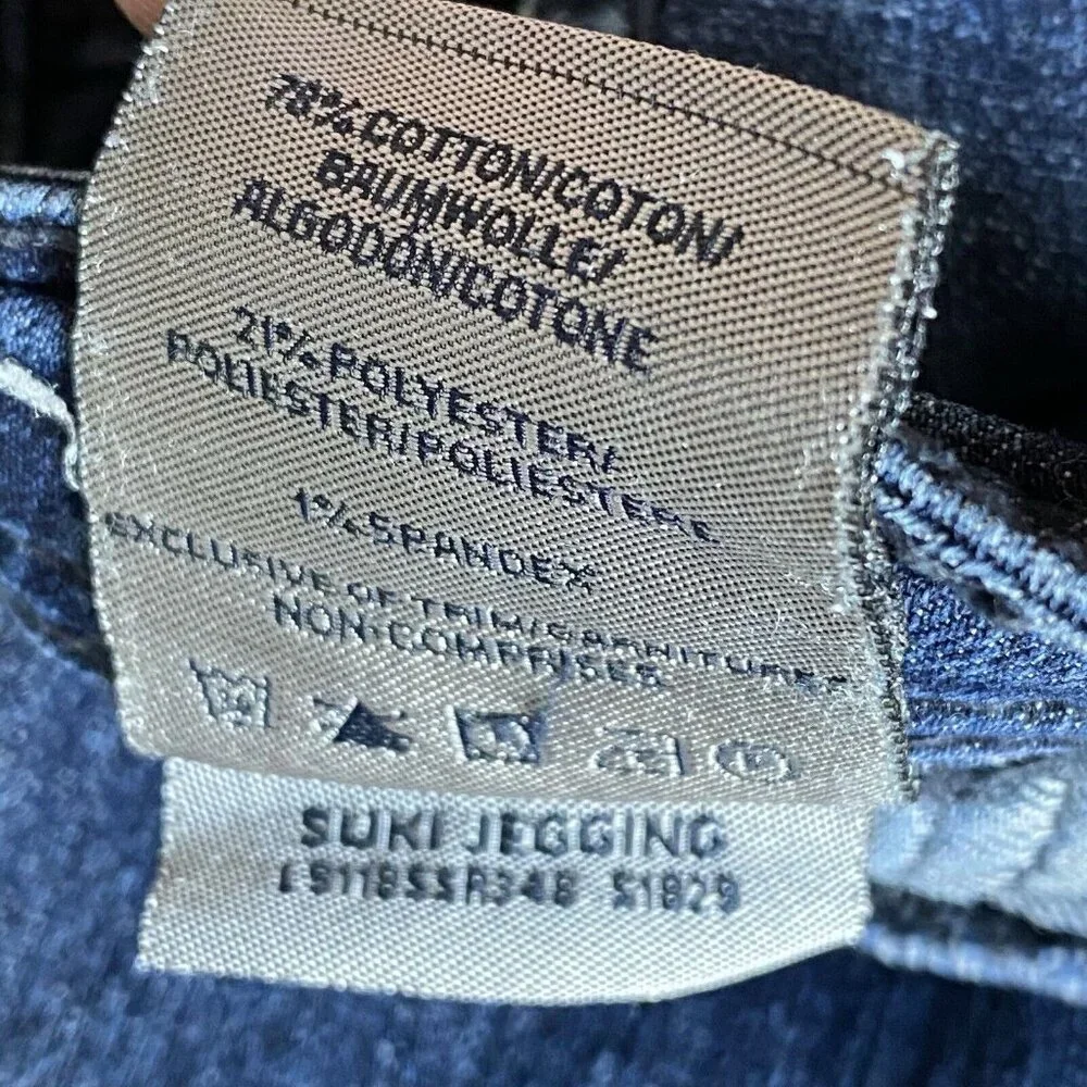 Silver Jeans Suki Jeggings Womens Skinny W26 L31  Denim Blue Jeans - Picture 8 of 12